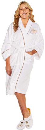 Harry Potter Girlie Fleece-Bademantel Goldener Schnatz