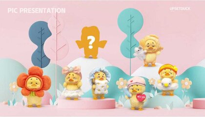 Upset Duck - Act Cute Blind Box Figur 18 cm Display (6)