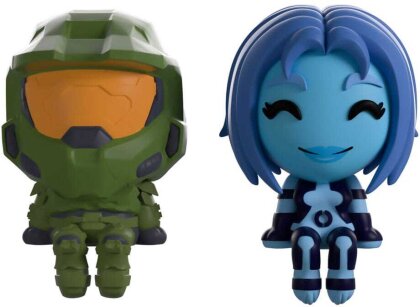 Halo Vinyl Figuren The Master Chief & Cortana Monitor Buddiez