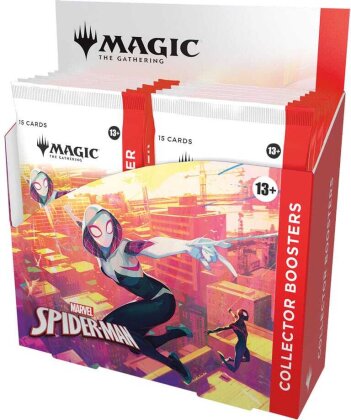 Magic the Gathering Marvel's Spider-Man Sammler Booster Display (12) englisch