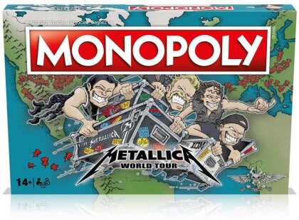 Metallica Monopoly Metallica World Tour *French Version*