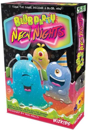 Blob Party Brettspiel Neon Nights *Englische Version*