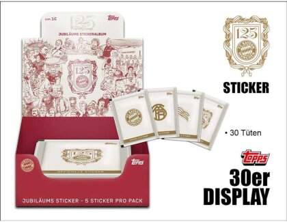 125 Jahre FC Bayern München TCG Booster Display (30) *Deutsche Version*