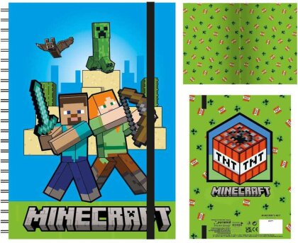 Minecraft Wiro Notizbuch A5