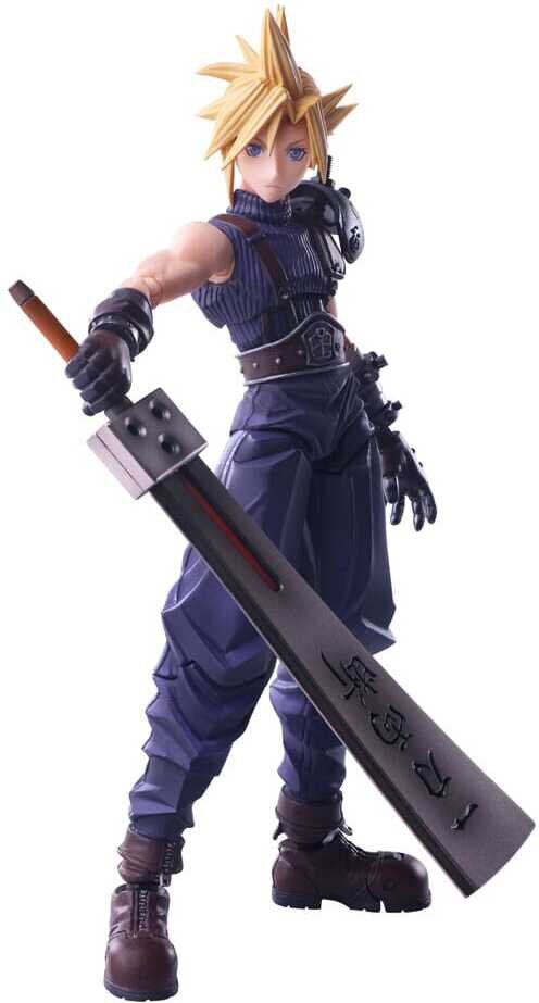 Final Fantasy VII Bring Arts Actionfigur Cloud Strife Hardedge Ver. 15 cm