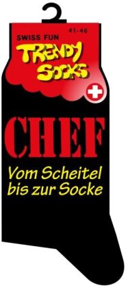 Chef Socken Vom Scheitel bis...