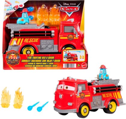 Disney Pixar Cars Feuerwehrauto Red & Guido