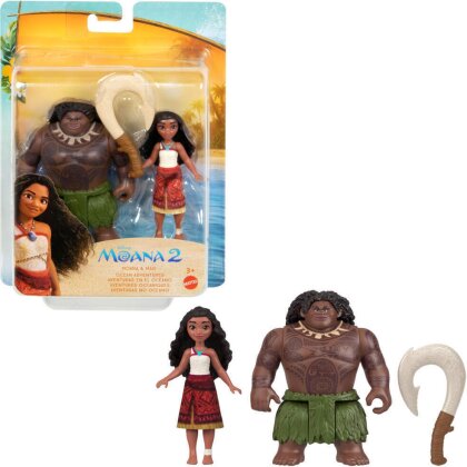 Disney Vaiana 2 Kleine Puppen Vaiana & Maui 2er Pack