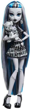 Monster High Reel Drama Puppe Frankie Stein Frankie Stein in Schwarzweiß