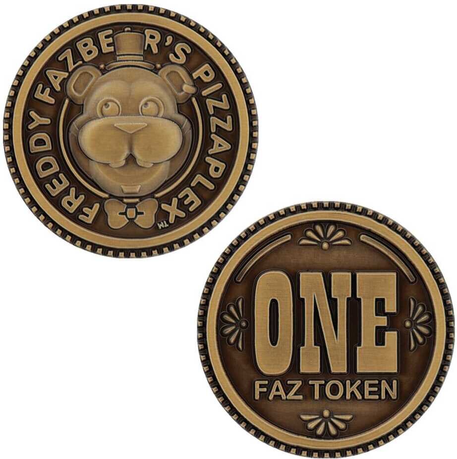 Five Nights at Freddy´s Sammelmünze One Faz Token Limited Edition