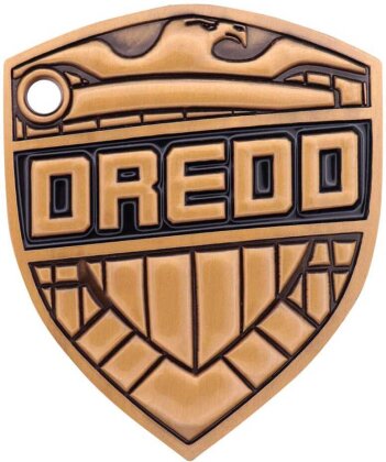 2000 AD Replik Judge Dredd Badge Limited Edition
