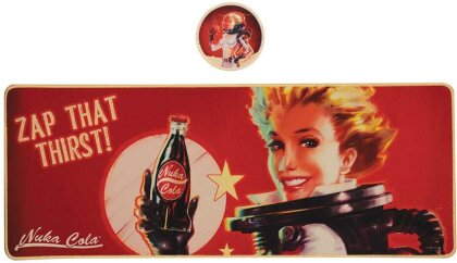 Fallout Schreibtischunterlage & Untersetzer Nuka-Cola