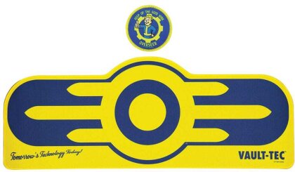 Fallout Schreibtischunterlage & Untersetzer Vault-Tec