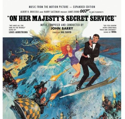 John Barry - On Her Majesty's Secret - OST (2025 Reissue, Intrada, La-La-Land Records, 10th Anniversary Edition, 2 CDs)