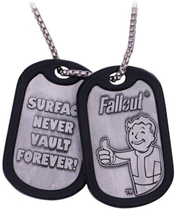 Fallout Metal Dog Tags