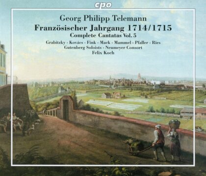 Helene Grabitzky, Georg Philipp Telemann (1681-1767), Felix Koch, Gutenberg Soloists & Neumeyer Consort - Französischer Jahrgang 1714 / 1715 - Complete Cantatas Vol. 5 (2 CDs)