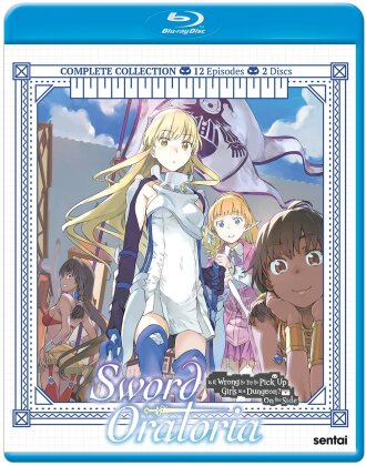 Sword Oratoria: Is It Wrong to Try to Pick Up Girls in a Dungeon? On the Side - Complete Collection: 12 Episodes (2 Blu-rays)