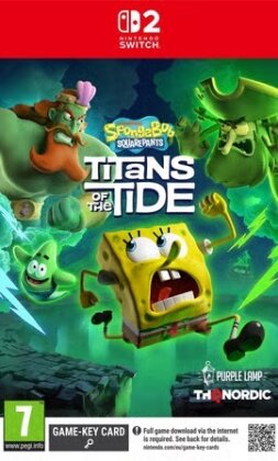 SpongeBob SquarePants - Titans of the Tide (Game-Key Card)