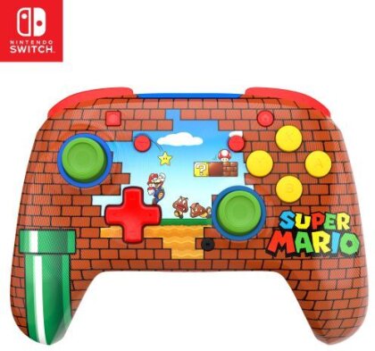 Turtle Beach Rematch Wireless · NS · Mario Bricks Reveal