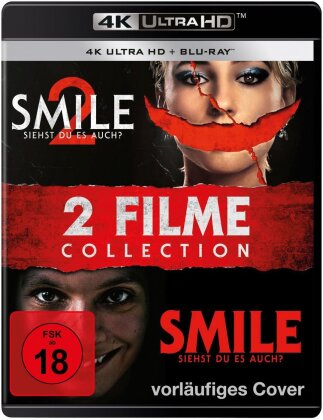 Smile (2022) / Smile 2 (2024) - 2 Filme Collection (2 4K Ultra HDs + 2 Blu-rays)