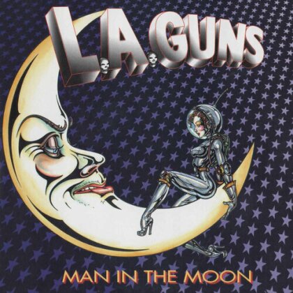 L.A. Guns - Man In The Moon (2025 Reissue, Friday Rights MGMT, Anniversary Edition, Limited Edition, Red Vinyl, LP)