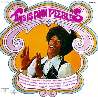 Ann Peebles - This Is Ann Peebles (Japan Edition, 2025 Reissue, Ultravybe)
