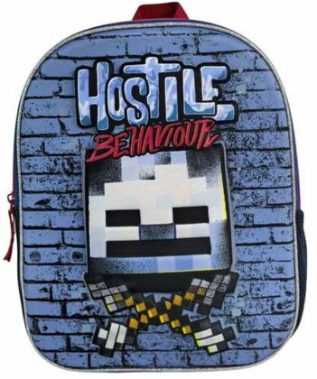 Sac à Dos - Enfants - Hostile Behavior - Minecraft - 33 cm