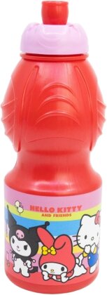 Gourde en Plastique - Kitty & Friends - Hello Kitty - 400 ml