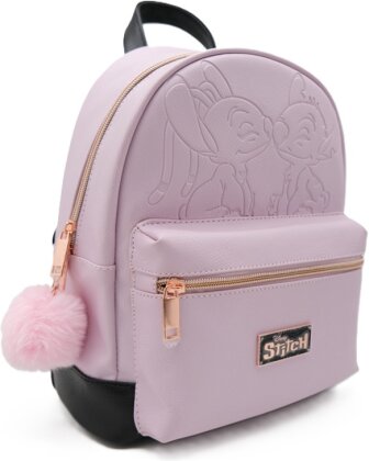 Sac à dos - Backpack - Angel & Stitch rose - Lilo & Stitch