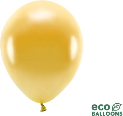 Eco Ballon metallic gold