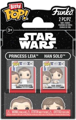 Das Imperium schlägt zurück Bitty POP! Vinyl Figuren 2er-Pack L&H 2,5 cm