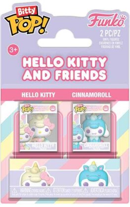Hello Kitty Bitty POP! Vinyl Figuren 2er-Pack HK & Cinnamonroll 2,5 cm