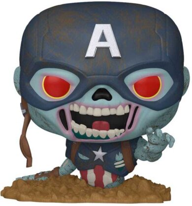 Marvel Zombies POP! Vinyl Figur Captain America 9 cm