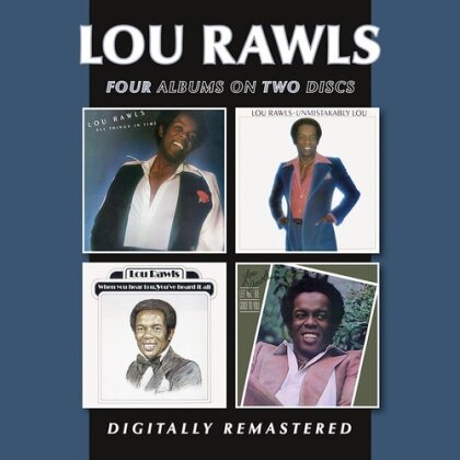 Lou Rawls - All Things In Time/Unmistakably Lou / When You Hear Lou, You've Heard It All / Let Me Be Good To You (2025 Reissue, BGO - BEAT GOES ON, 2 CD)