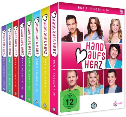 Hand aufs Herz - Die komplette Serie (Gesamtset, Edizione Limitata, 24 DVD)