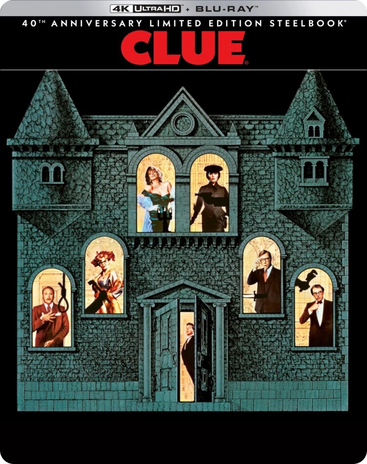 Clue (1985) (40th Anniversary Limited Edition, Steelbook, 4K Ultra HD + Blu-ray)