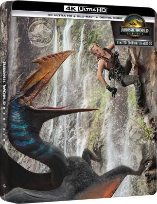 Jurassic World: Rebirth (2025) (Limited Edition, Steelbook, 4K Ultra HD + Blu-ray)