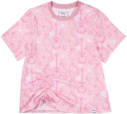 Disney by Loungefly Tee T-Shirt Unisex Hannah Montana Shirred Hem