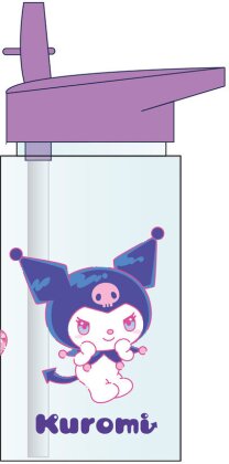 Gourde à Bec - Kuromi - Sanrio - 450 ml