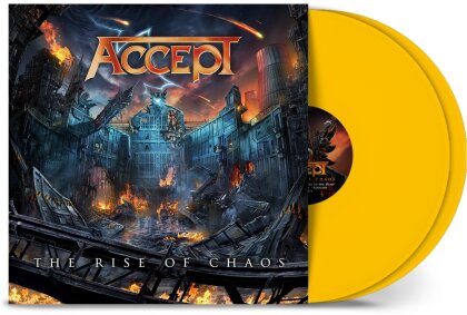 Accept - The Rise Of Chaos (2025 Reissue, Nuclear Blast, Gatefold, Yellow Vinyl, 2 LPs)
