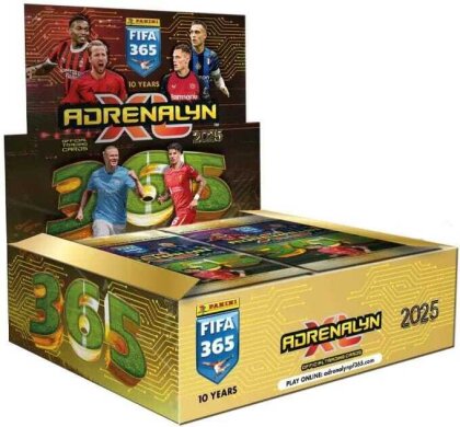 FIFA 365 Adrenalyn XL 2025 Trading Cards Flow Packs Display (24)