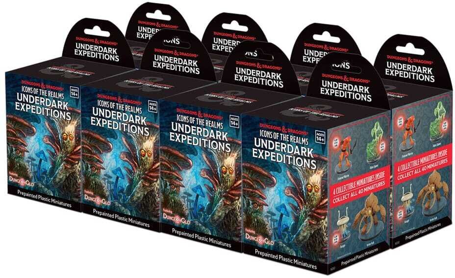 Dungeons & Dragons - Underdark Expeditions Booster Brick (8) Icons of the Realms