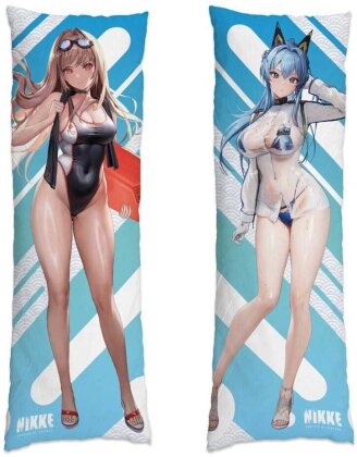 Goddess of Victory - Nikke Dakimakura Kissenbezug Rapi & Helm