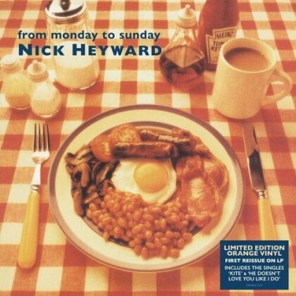 Nick Heyward - From Monday To Sunday (2025 Reissue, Demon Records, Orange Vinyl, LP)