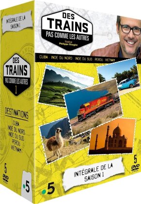 Des trains pas comme les autres - Saison 1 - 5 destinations (5 DVD)