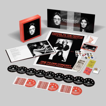 Yoko Ono & Plastic Ono Elephant's Memory Band - Power To The People (Boxset, Limited Edition, 9 CDs + 3 Blu-rays)
