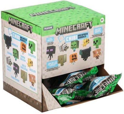 Pack Porte-Clefs - Series 3 - Minecraft - Assortiment de 24