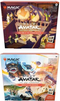 Magic the Gathering Avatar - The Last Airbender Szenenboxen Display (4) englisch