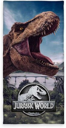 Jurassic World Velours-Handtuch 75 x 150 cm