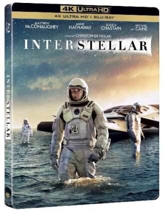 Interstellar (2014) (Edizione Limitata, Steelbook, 4K Ultra HD + 2 Blu-ray)